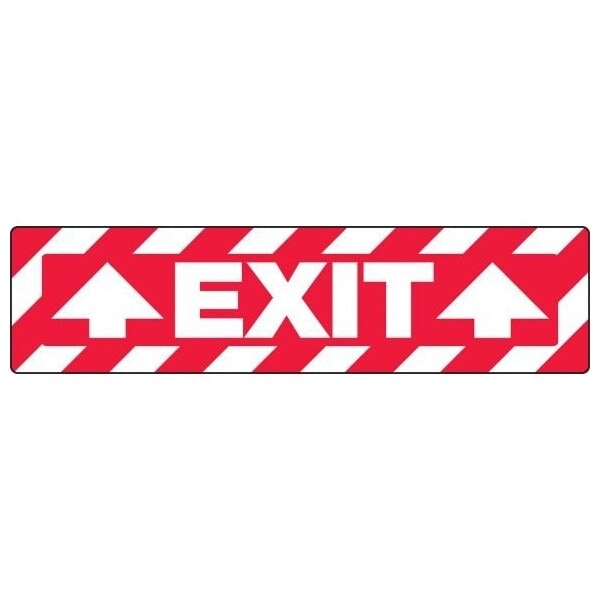 Accuform SKIDGARD FLOOR SIGN EXIT 6 in x PSD112 PSD112 - main
